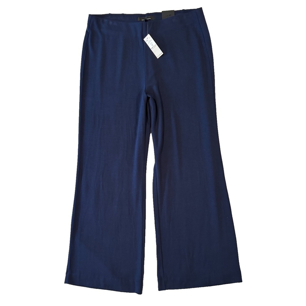 NWT WHBM The Passporter Slip On Wide Leg Modal Pants Size XL Stretch Knit $89